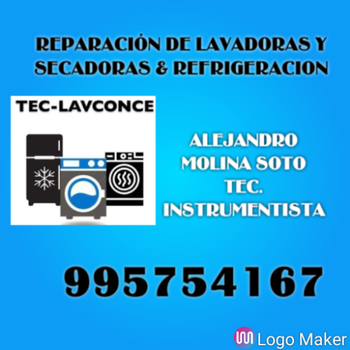 TECLAVCONCE reparación lavadora secadora refrigerador a domicilio 